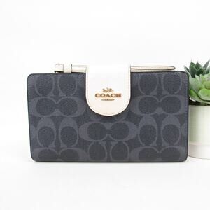 Coach Signature Colorblock Tech Phone Wallet